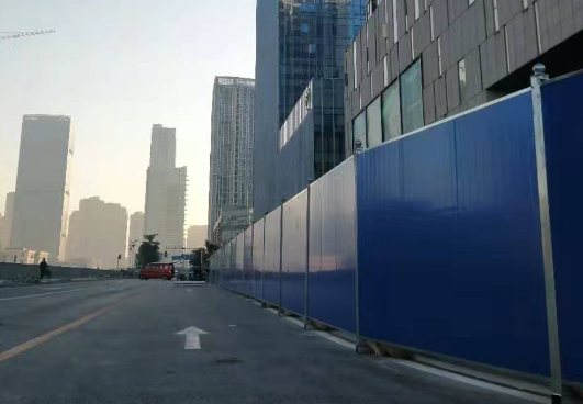 深圳光明區道路圍擋施工