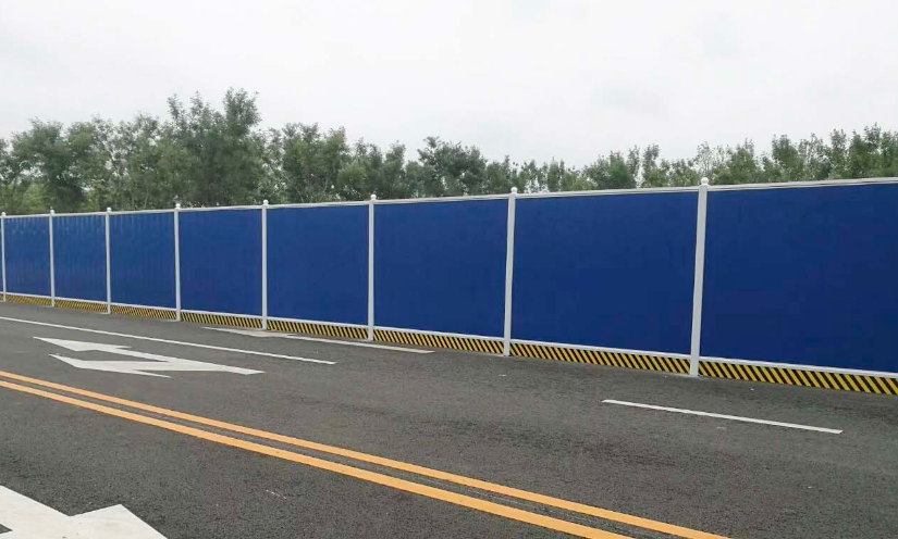 深圳南山公路圍擋施工