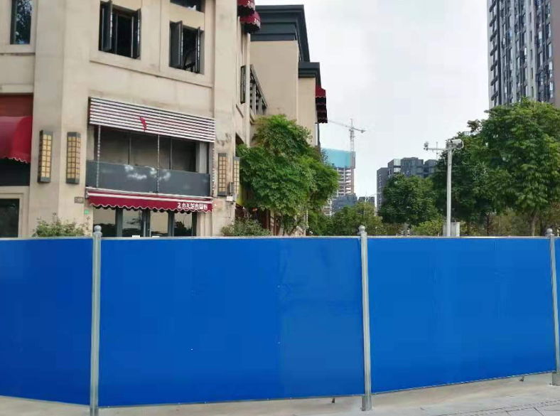 深圳龍崗道路圍擋施工
